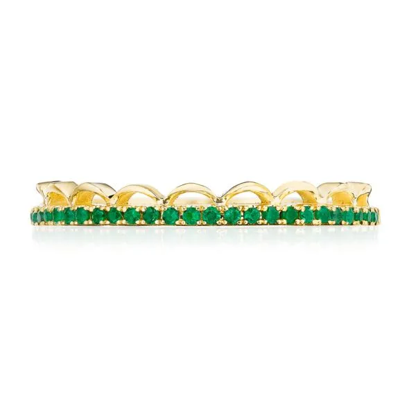 Tacori Crescent Crown Diamond Band