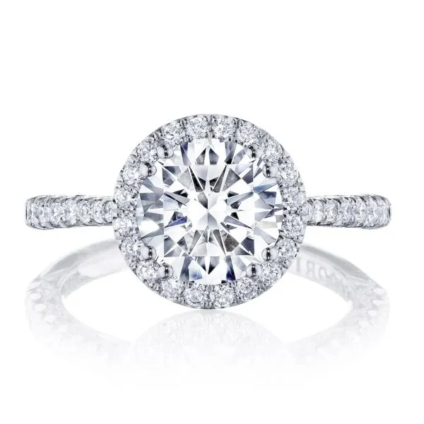 Tacori Pave Diamond Engagement Ring