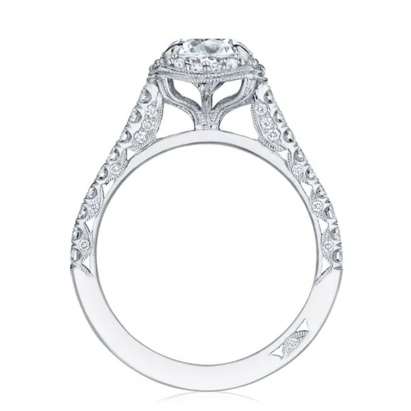 Tacori Pave Diamond Engagement Ring