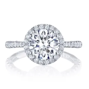 Tacori Pave Diamond Engagement Ring