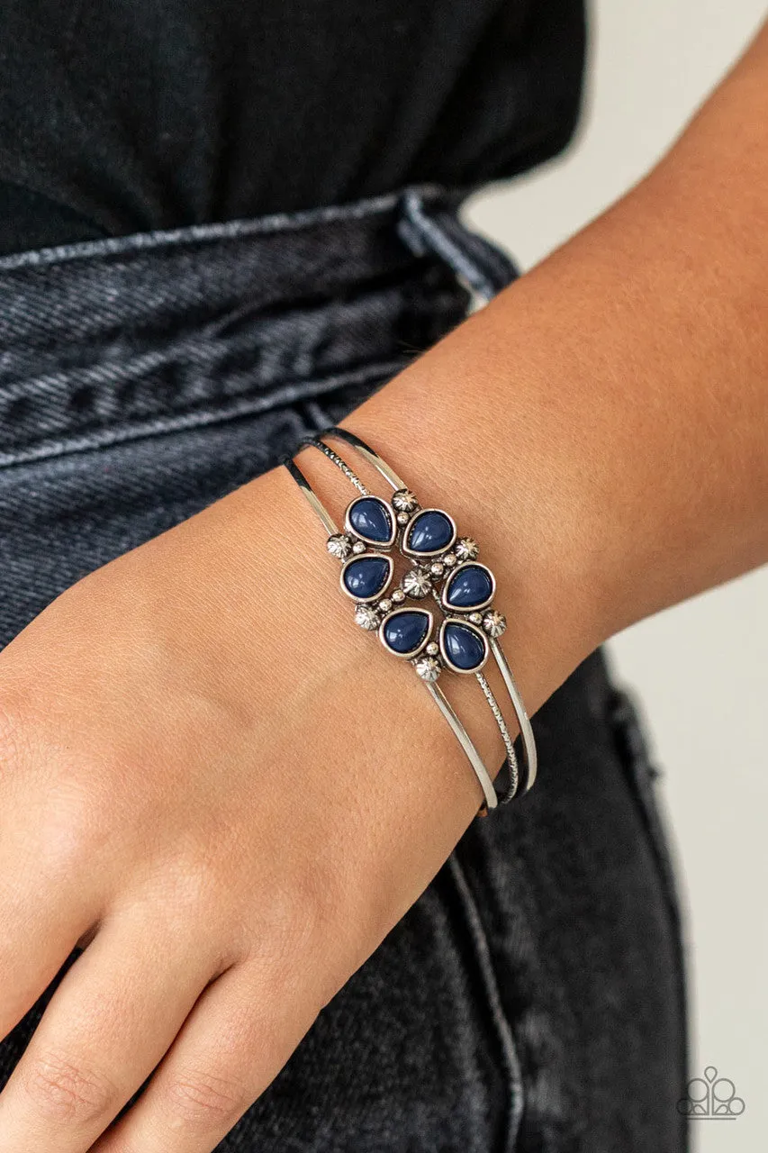 Taj Mahal Meadow Blue Paparazzi Bracelet