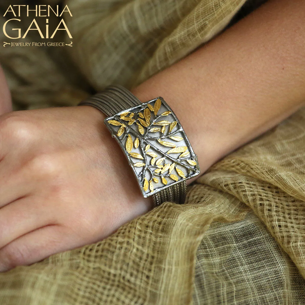 Tetragano Olive Tree Bracelet (Large)