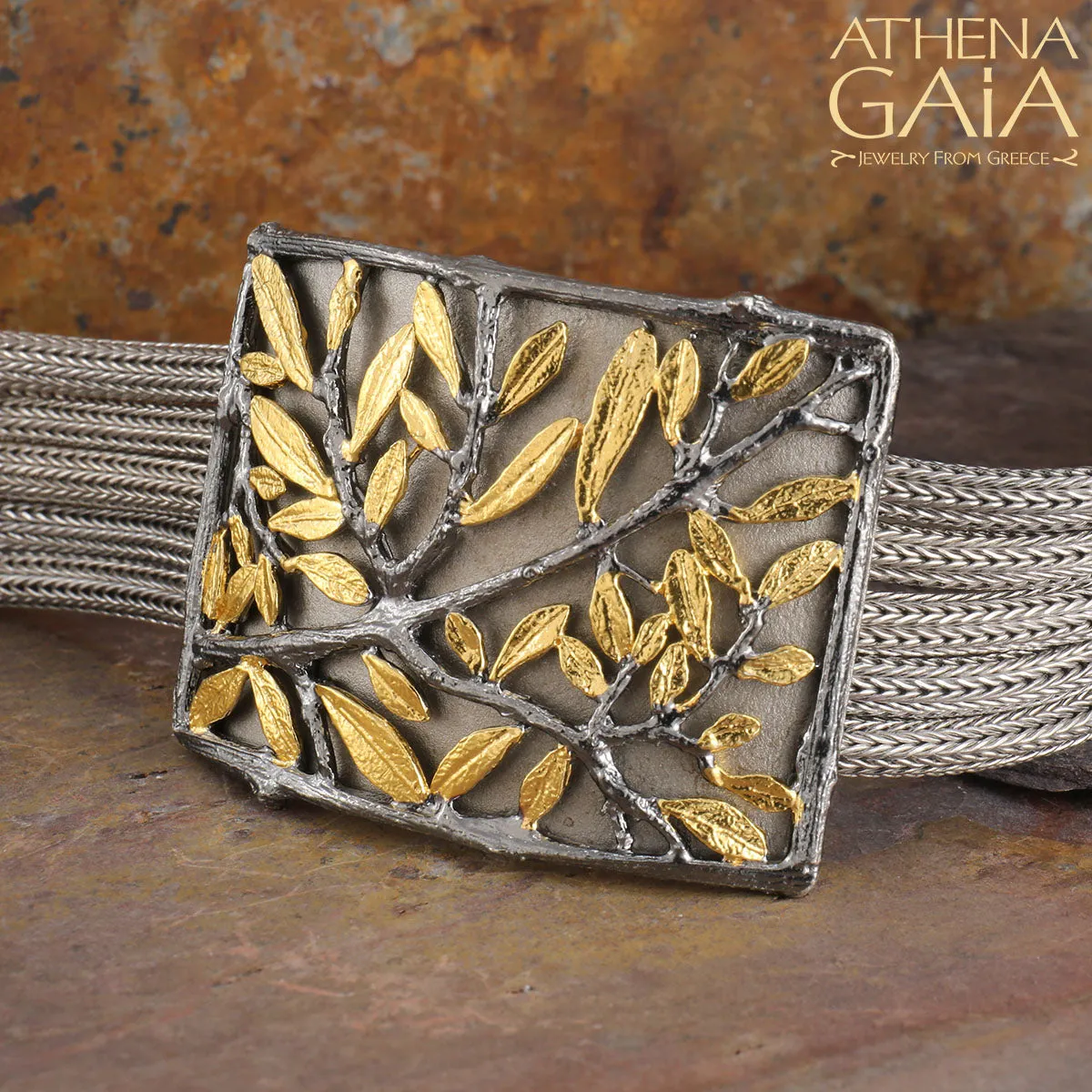 Tetragano Olive Tree Bracelet (Large)