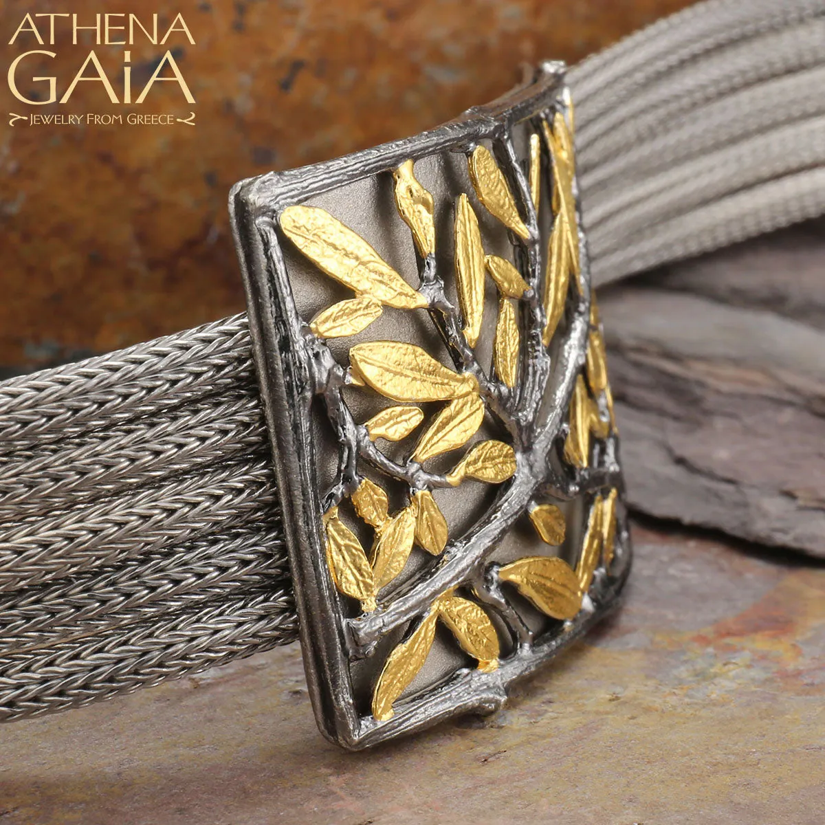Tetragano Olive Tree Bracelet (Large)