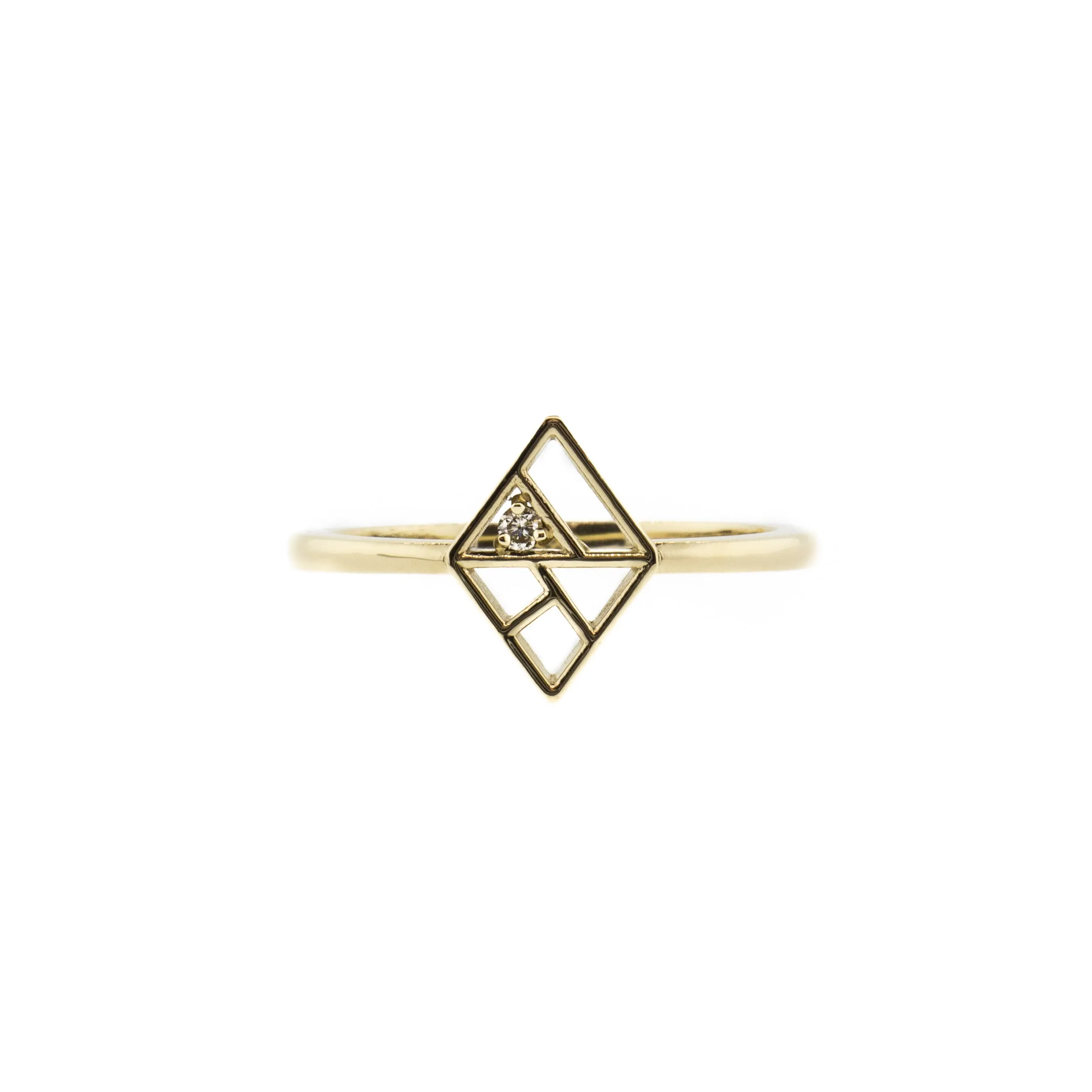 The Baraka Ring with Diamond