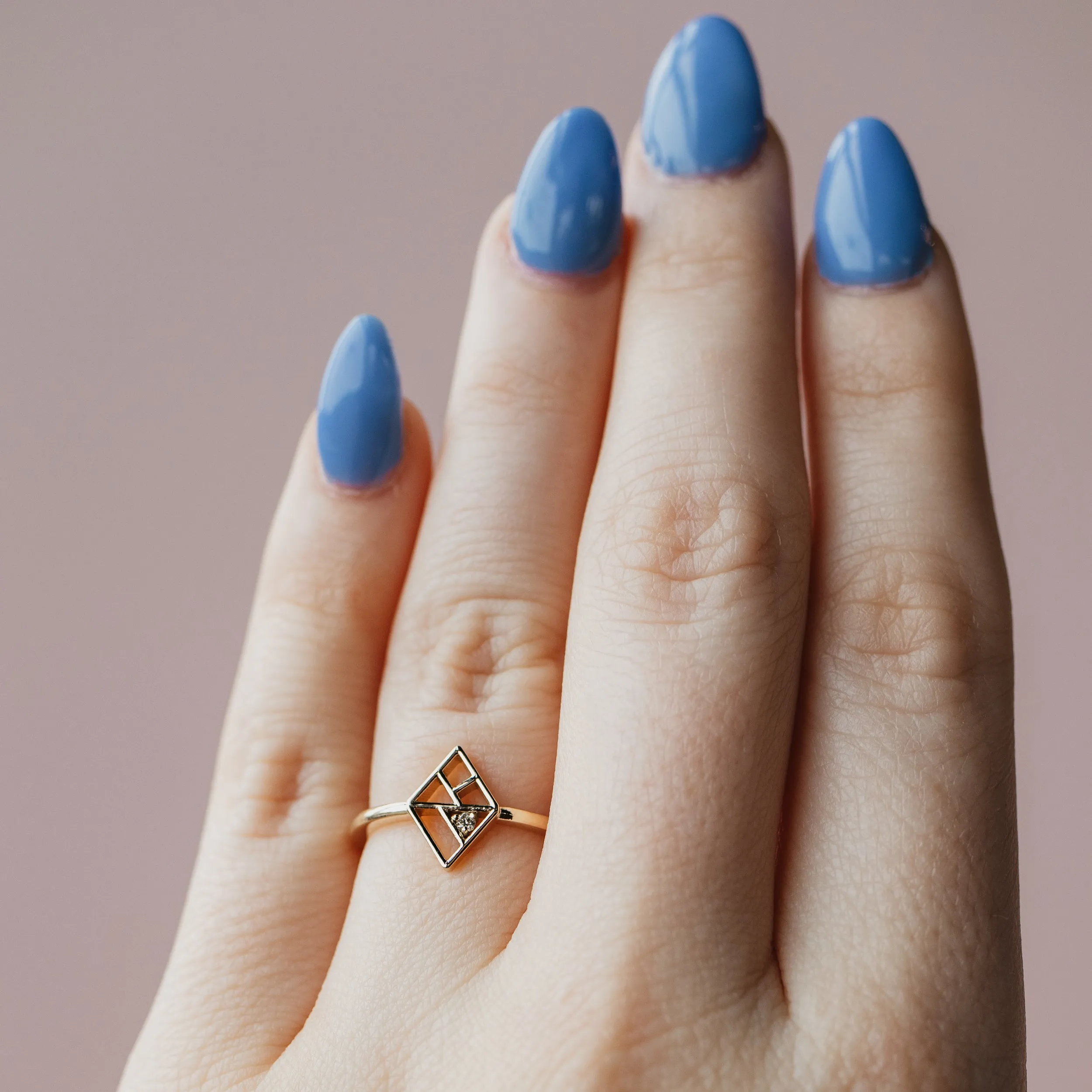 The Baraka Ring with Diamond