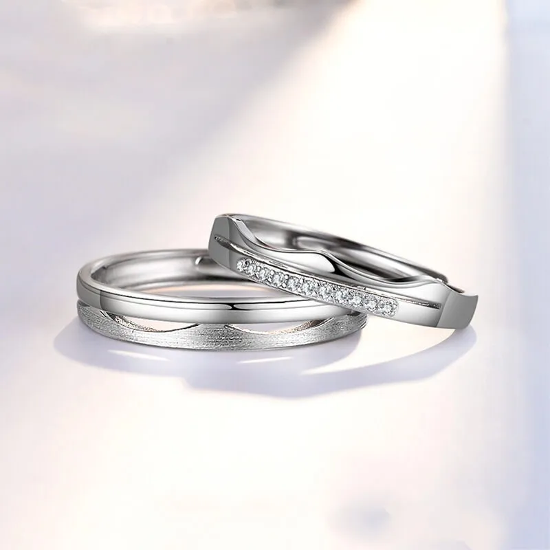 The Crown of True Love Matching Rings