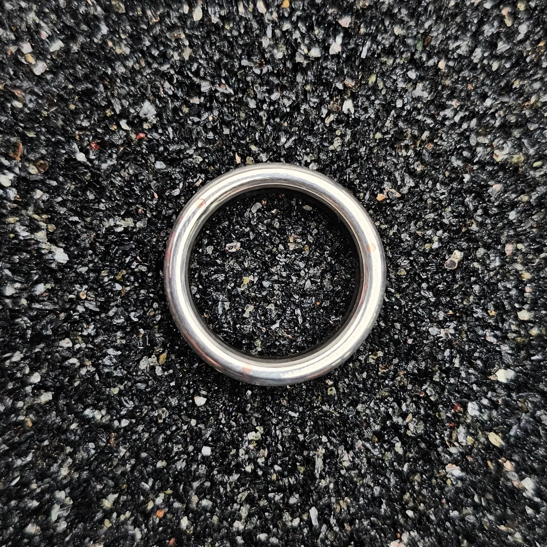 The Crown Ring (Ebony Wood & Continuum Silver Band)