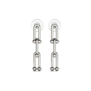 The Juno | Pellet Chain Earrings