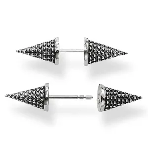 Thomas Sabo Double Spike Oxidised Stud Earrings