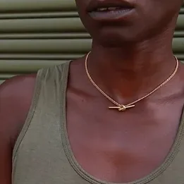 Tied  Necklace