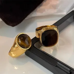 Tiger's Eye Rings