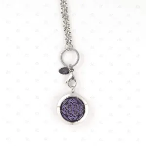 Tilly : Window Diffuser Locket Necklace (Stainless Steel)