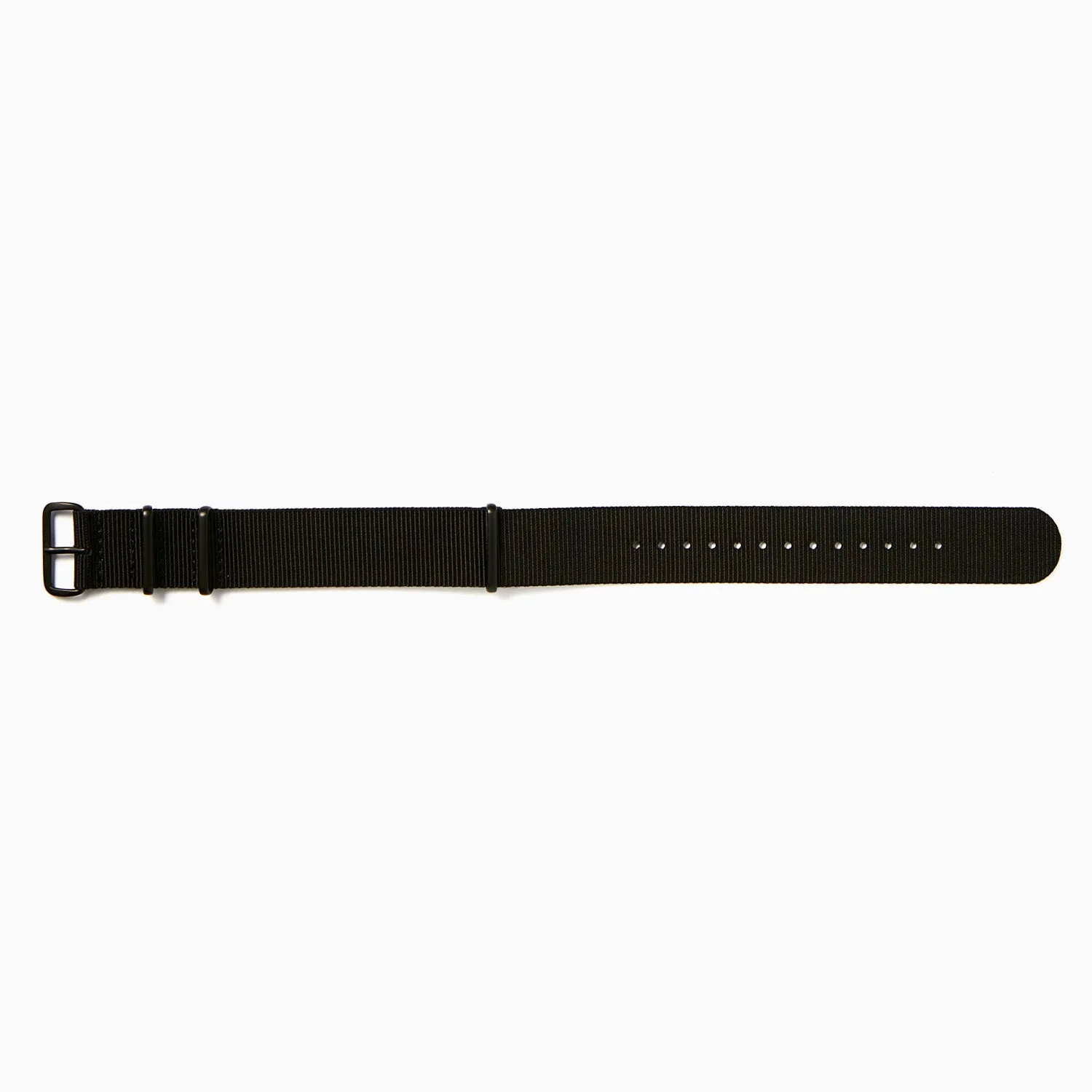 Time Tide Nylon Watch Strap 'MIDNIGHT DARK'