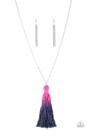 Totally Tasseled Multi Paparazzi Necklace