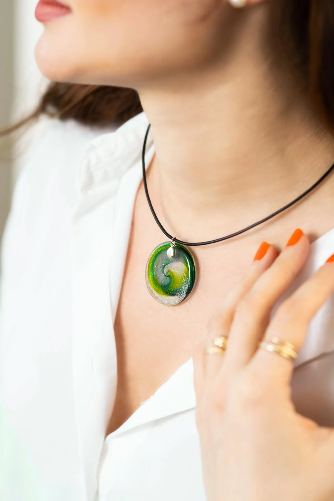 Touchstone Memorial Necklace | Cremation Jewelry