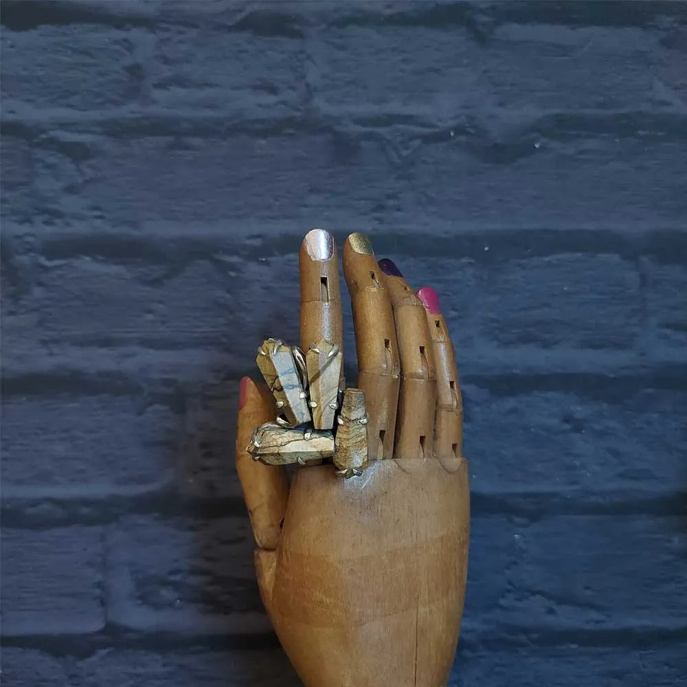 Tribal Geometric Ring