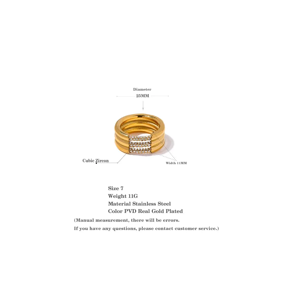 Unique Layered Ring