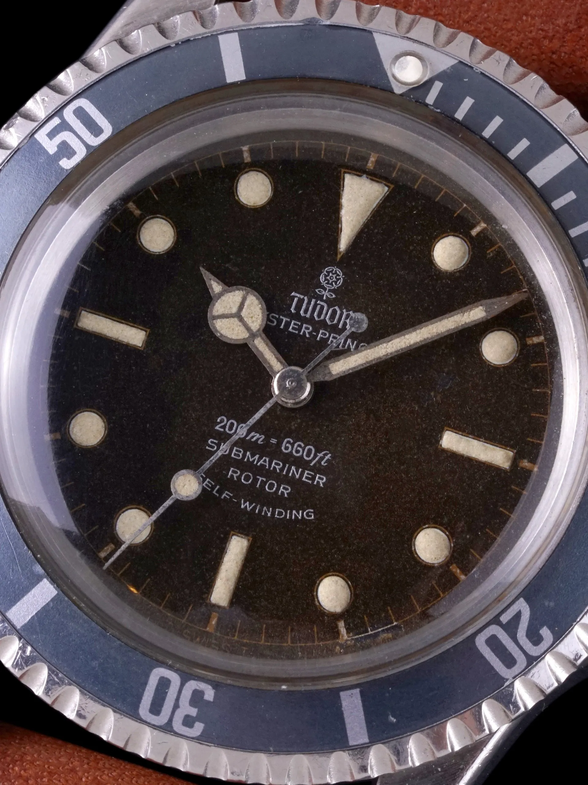 U.S.N. 1964 Tudor Submariner (Ref. 7928) "Tropical Dial" W/ Military Provenance