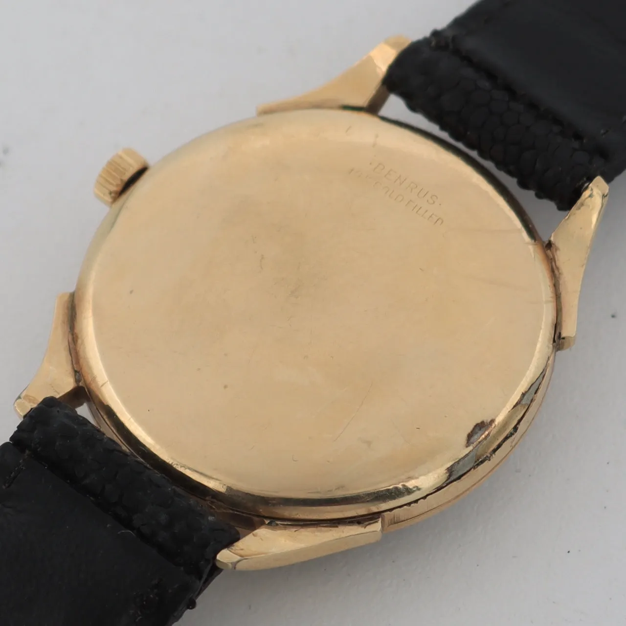 Vintage Gruen Precision James Bond Men's Mechanical Wristwatch 510 Gold Tone