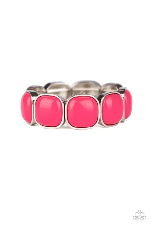 Vivacious Volume Pink Paparazzi Bracelet