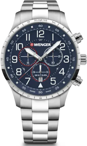 Wenger Attitude Chrono Blue
