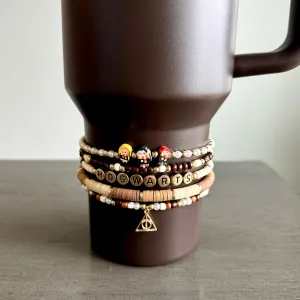 Wizardly Wonders Boot Bracelet Stack