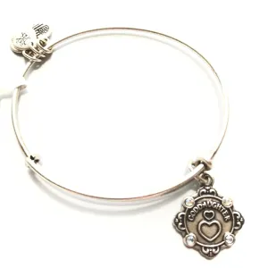 Women's Alex And Ani | I Love You Goddaughter II Bracelet | Silver