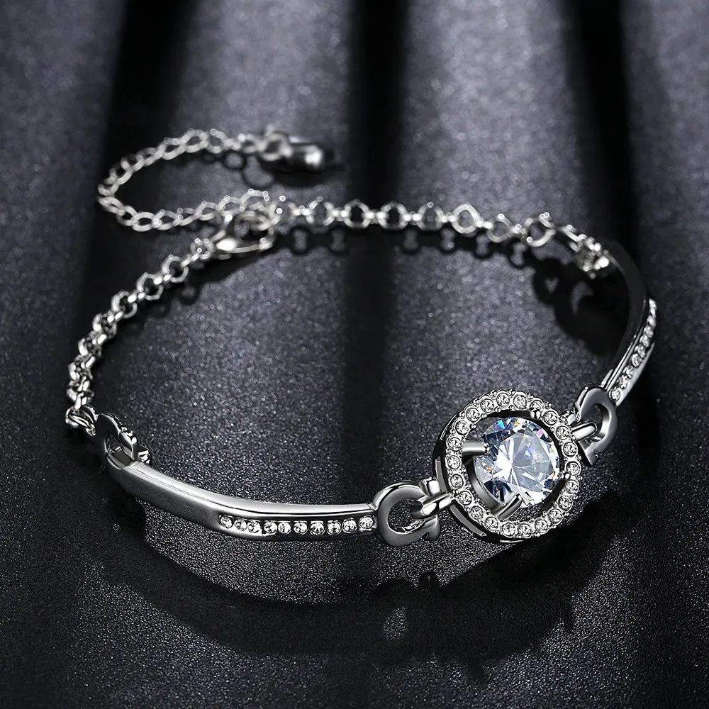 Women's Korean Style Girlfriends Zircon Fashion Bracelets, Bracelets, Jewelry, Beautiful Bracelets Of The Holy Light