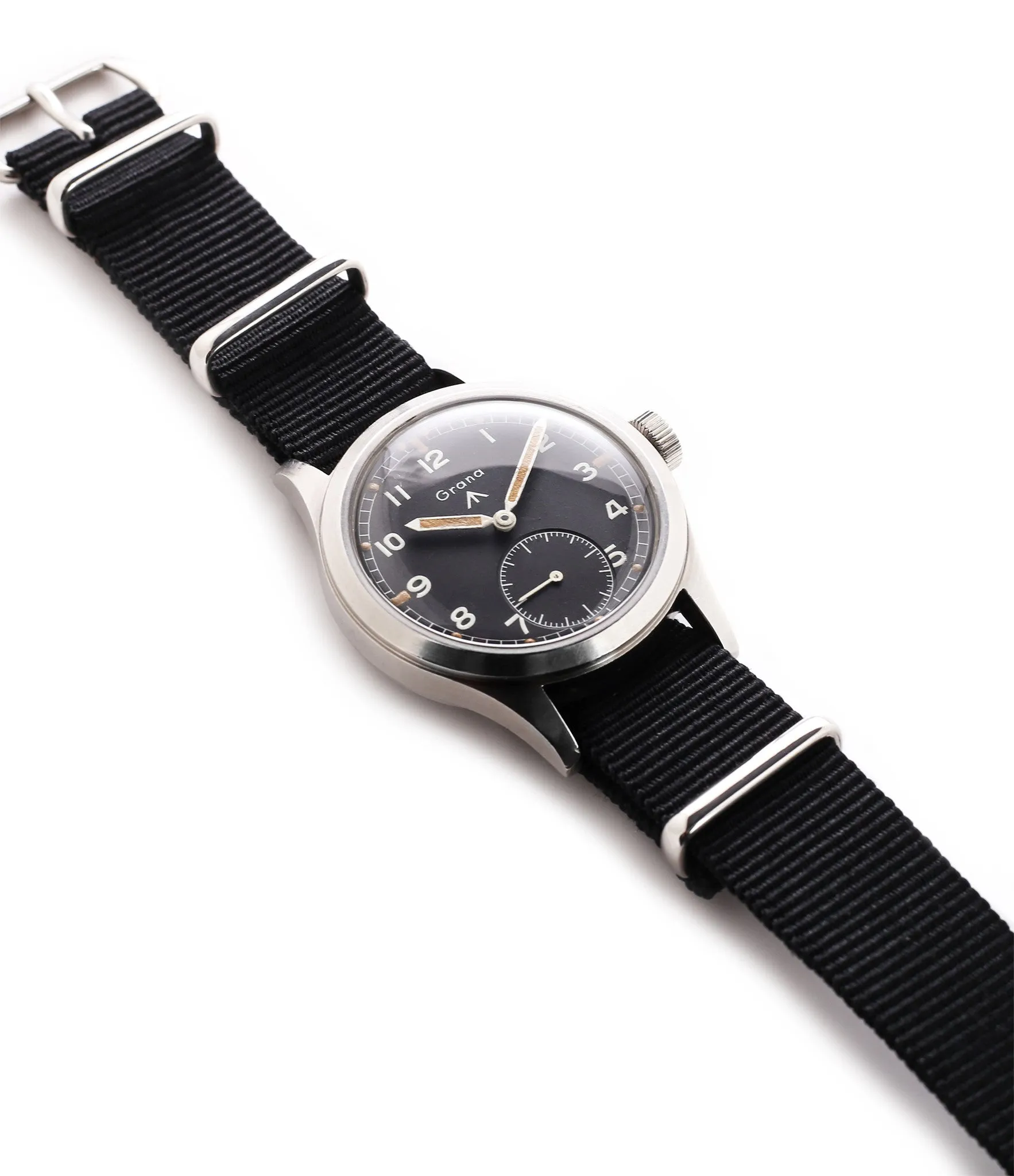 W.W.W. British Dirty Dozen Military Watch | M18565 | Steel