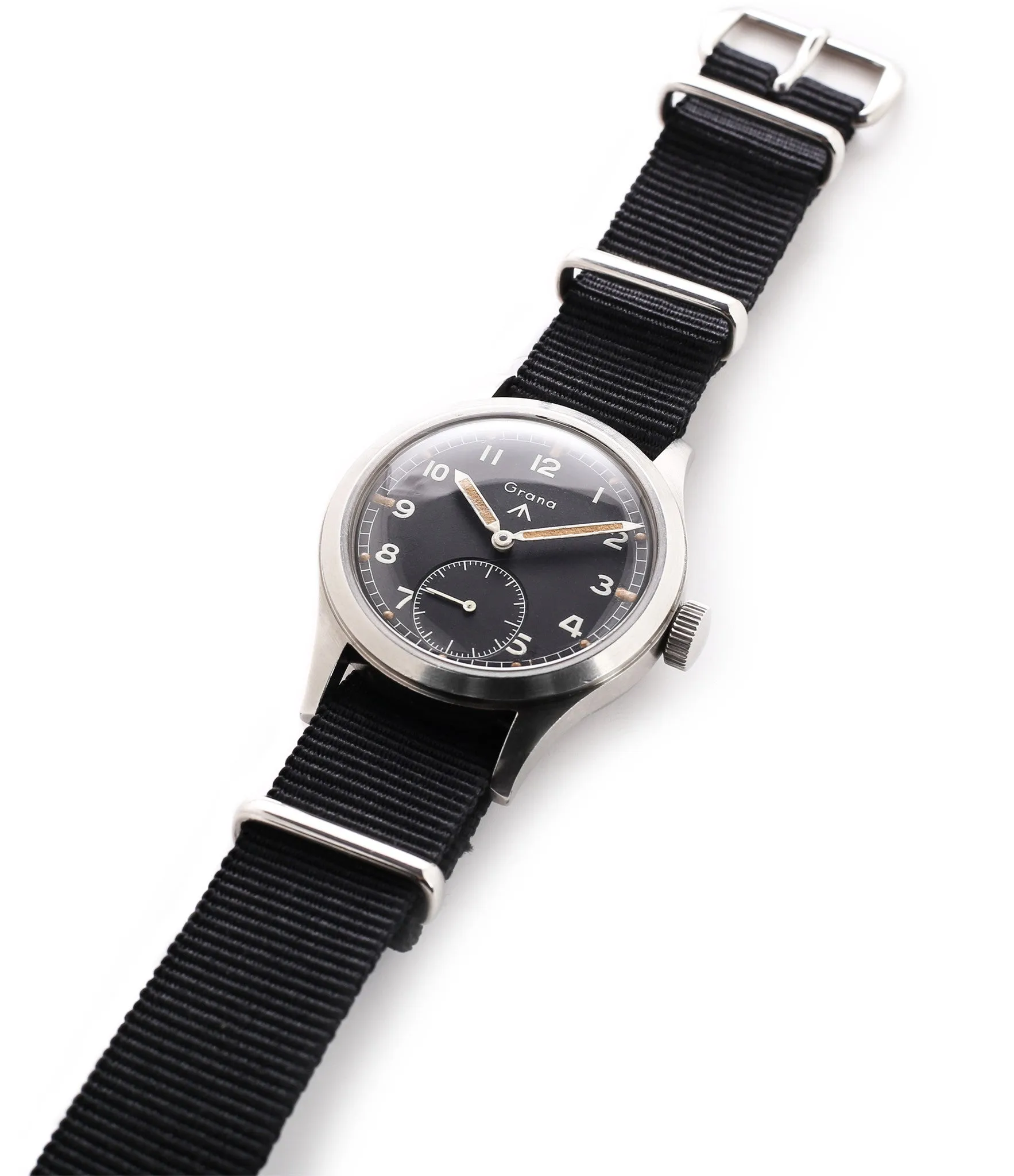 W.W.W. British Dirty Dozen Military Watch | M18565 | Steel
