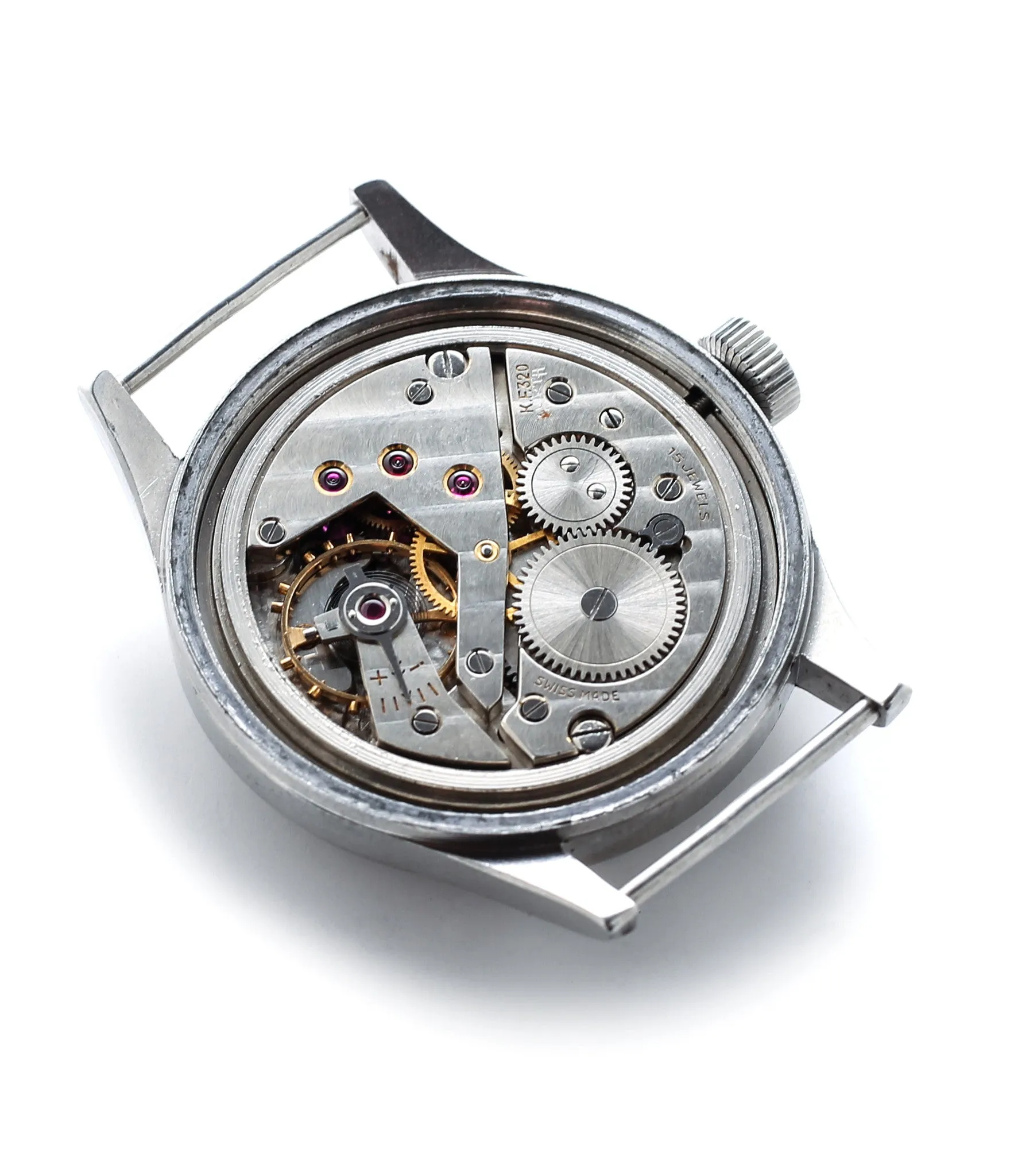 W.W.W. British Dirty Dozen Military Watch | M18565 | Steel