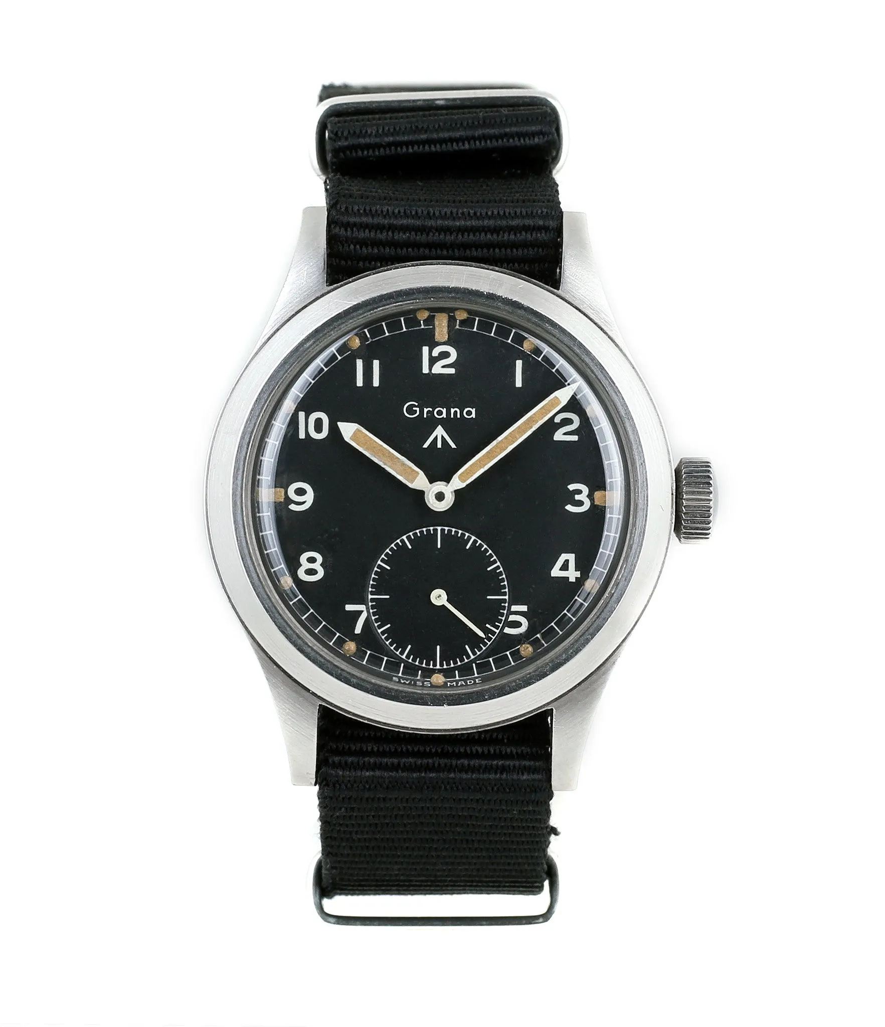 W.W.W. British Dirty Dozen Military Watch | M18565 | Steel