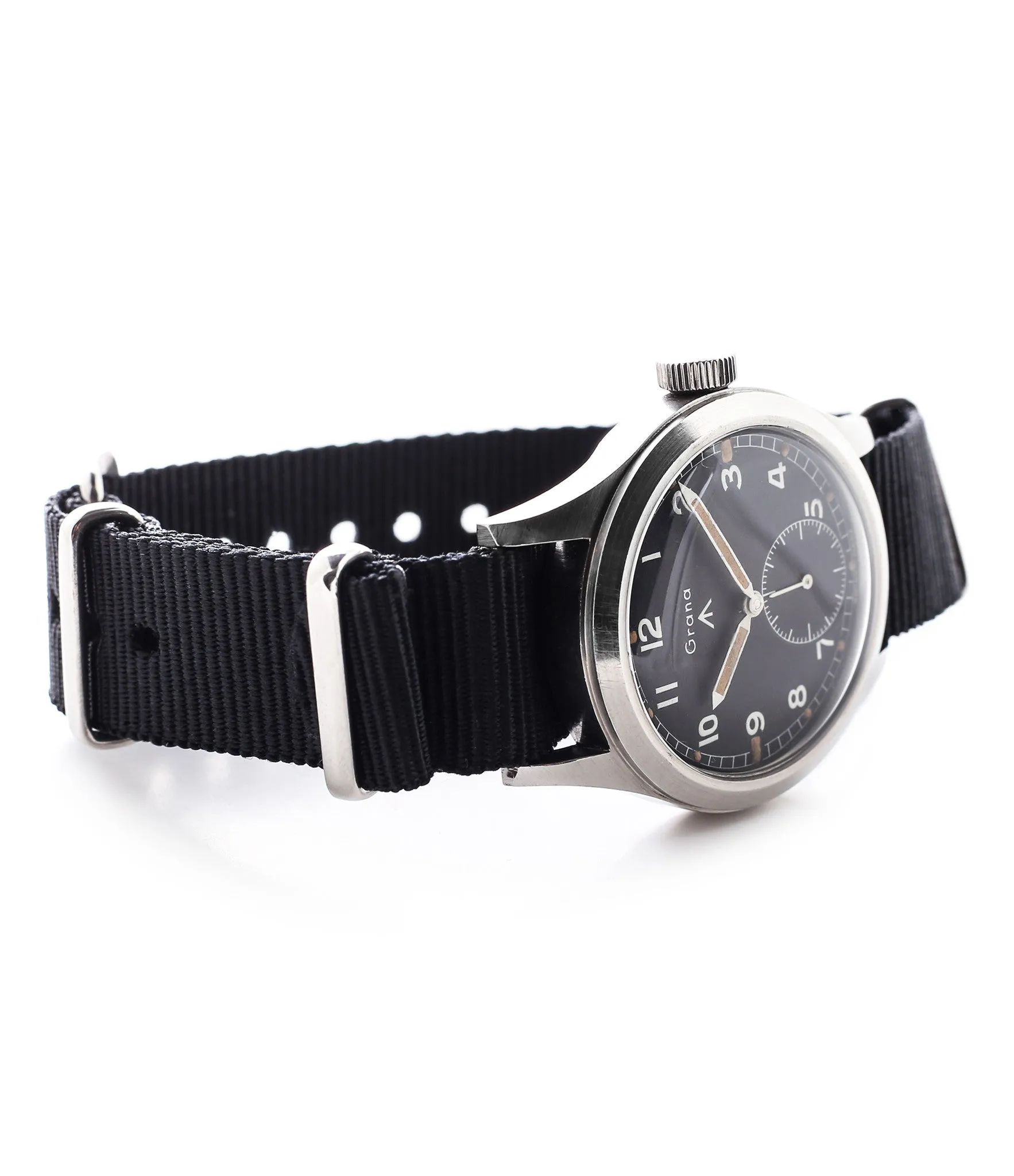 W.W.W. British Dirty Dozen Military Watch | M18565 | Steel