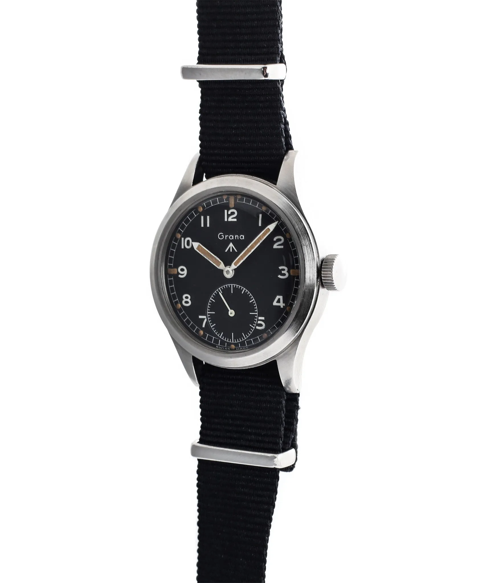 W.W.W. British Dirty Dozen Military Watch | M18565 | Steel